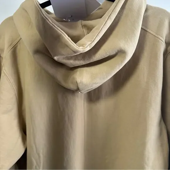 NWT Sandrine RosexFree People Collab Size XS Desir Hoodie Tan Cozy Hip Hop Trend - Picture 5 of 15